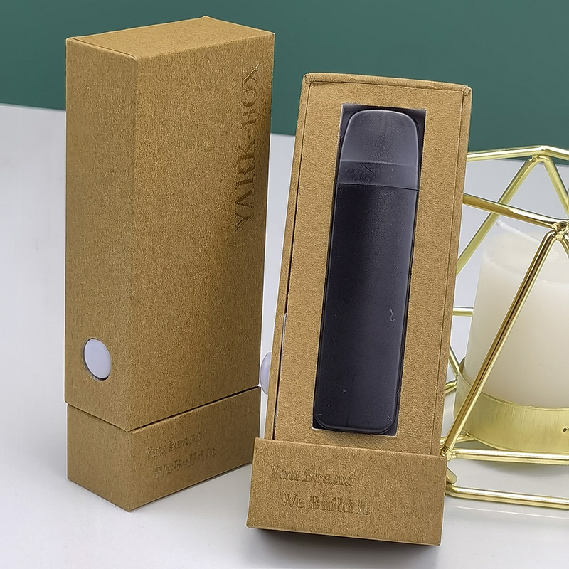 Flat Closed Magnetic Disposable Vape Packaging