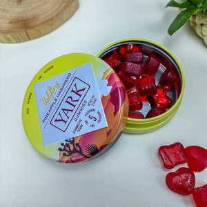Childproof Round Tin Case