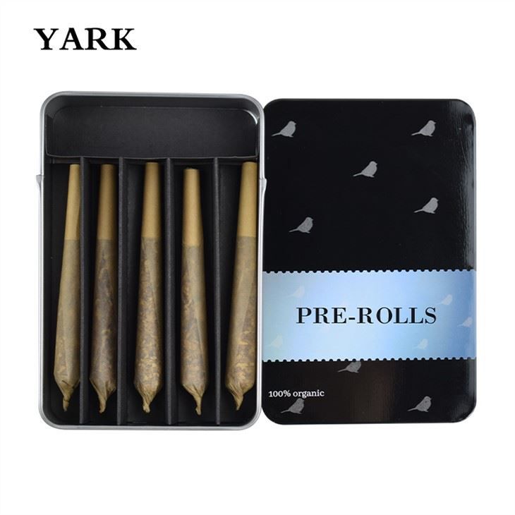 Child Resistant Pre-Roll Tin Container