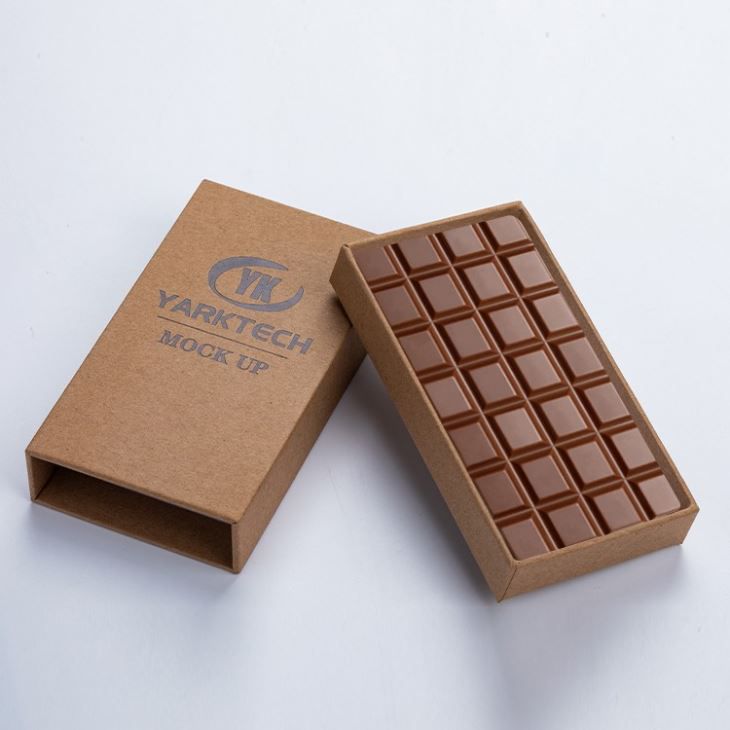 Soft Touch Chocolate Paper Box