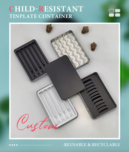 Preroll Slide Tin Case