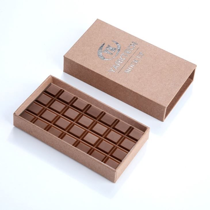Chocolate Bar Craft Paper Box