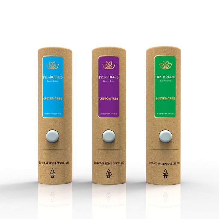 Kraft Cylinder Paper Packaging