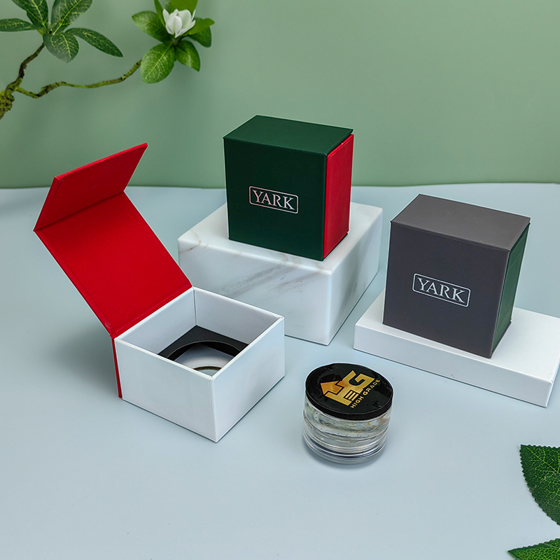 Wax Cannabis magnetic Glass Jar packaging
