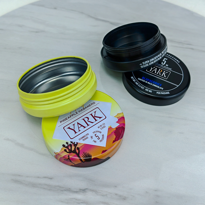 Wax Herbs Balm Childproof Container