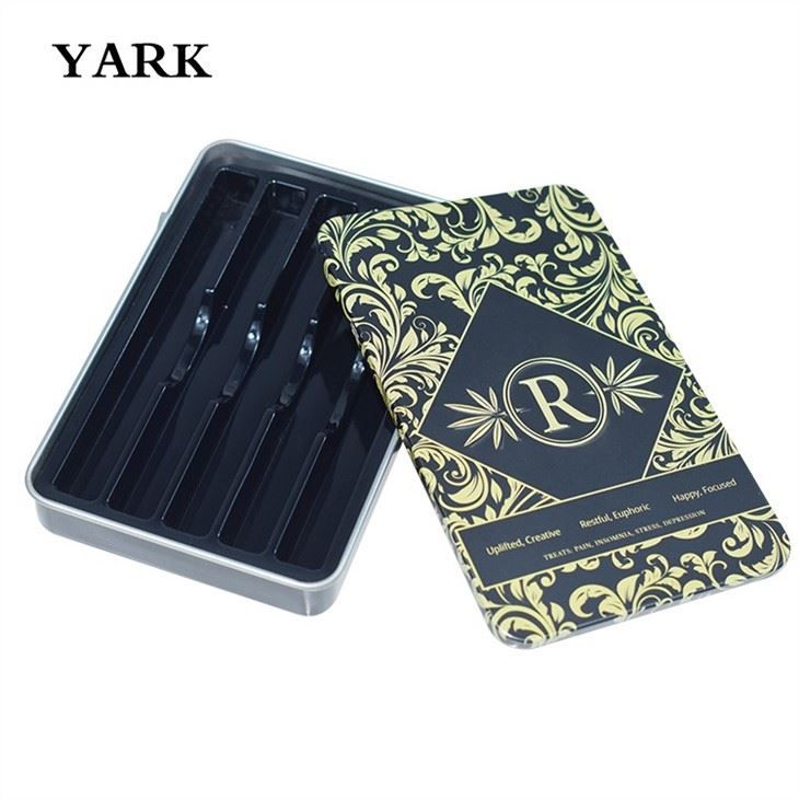Custom Slide Tin Case For Pre Rolled Cones